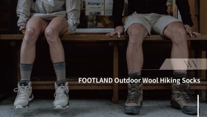 FOOTLAND Outdoor Wool Hiking Socks