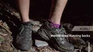 Outdoor Wool Running Socks-FL2021